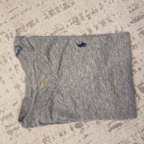 Polo Ralph Lauren kids T-shirt grey like new, 110 cm