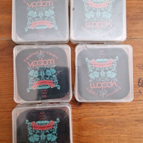 Vape wire new, lot of 5 pcs by vpdam vapes