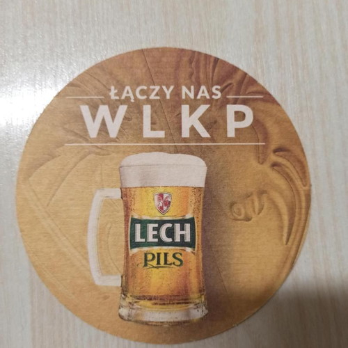 POLAND BEER COASTER LECH UNUSED