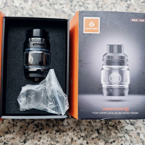 Geekvape Z Max Tank and Z Zeus Top Airflow Sub-Ohm Tanks like new