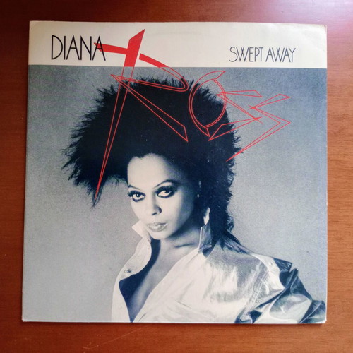 Diana Ross Swept Away LP like new, pop