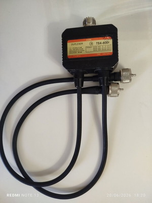 Duplexer HF VHF UHF used, works normally
