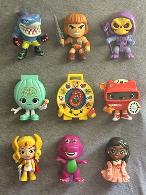 Funko Mattel Mystery Minis set like new