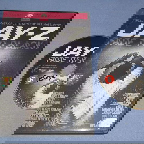 Jay-Z Fade To Black DVD μεταχειρισμένο, γνήσιο