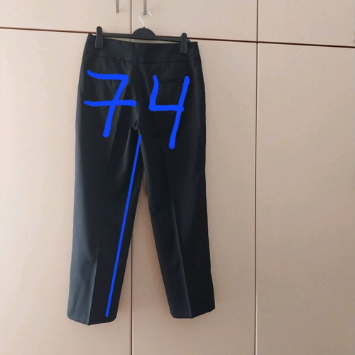 Marks and Spencer Autograph women's pants black like new, 100% wool, size XL