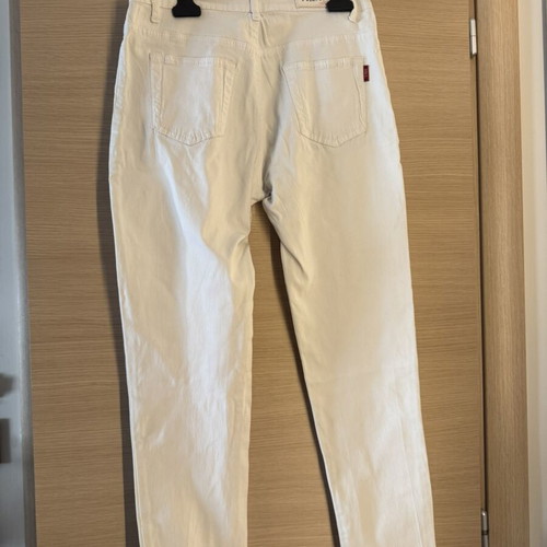 H&L white stretch jeans trousers, size 44