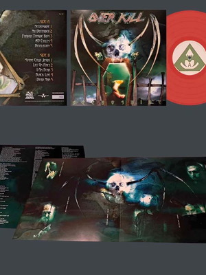 Overkill Necroshine 2025 Limited Numbered Edition vinyl LP