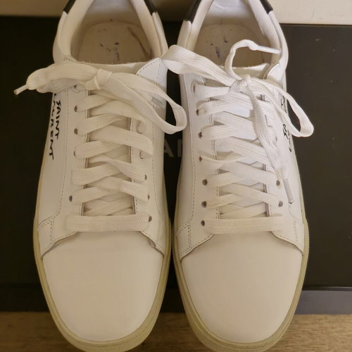 Yves Saint Laurent women's sneakers like new, leather, size 40