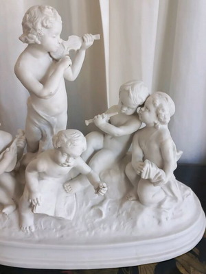 Large bisque signed Badessi used