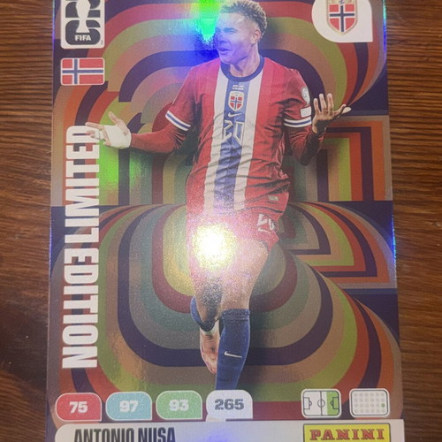 Panini FIFA World Cup 2026 Adrenalyn XL Limited Edition Cards mint condition