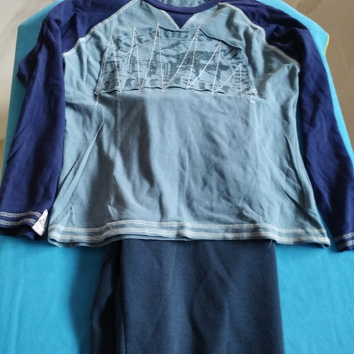 Set of 3 branded boys' shirts No 10-12 like new with free tracksuit
