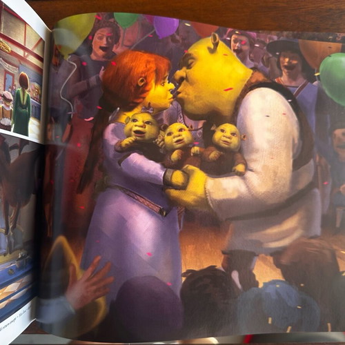 The Art of Shrek Forever After book like new
