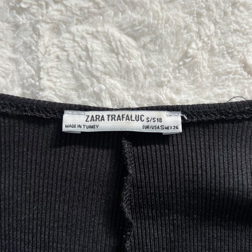 Zara κορμάκι σαν καινούργιο, με άνοιγμα μπροστά, μαύρο, μέγεθος S