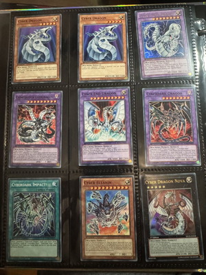 Structure Deck Cyber Dragon Revolution with extras