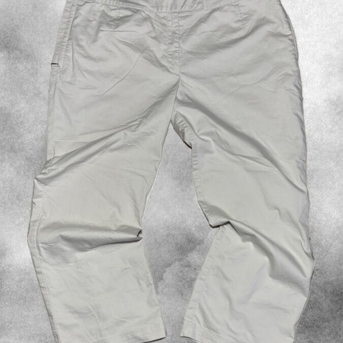 Nike Beige Cropped Pants Like New, Lightweight Summer Fit