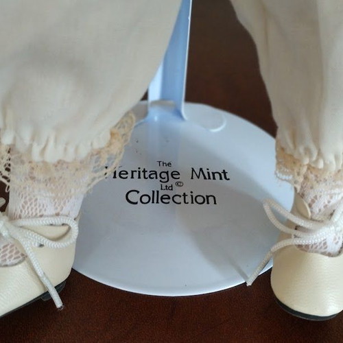 Porcelain doll Megan 40cm new Heritage Mint