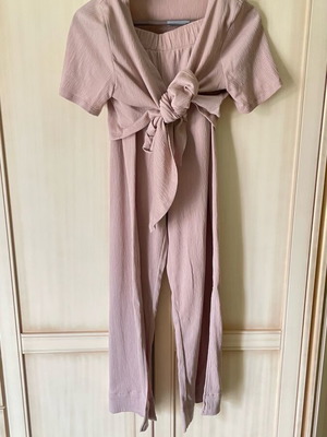 Σετ Pink Woman καλοκαιρινό μπεζ σαν καινούργιο, άνετο γυναικείο