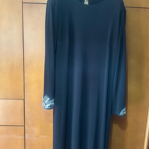 Dress with stones black XL like new