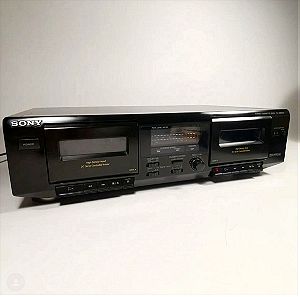 Παλιό Sony TC-WE305 Duel Cassette Deck Player Tape Recorder HiFi Stereo λειτουργικό. ΤΙΜΗ:100 ευρώ