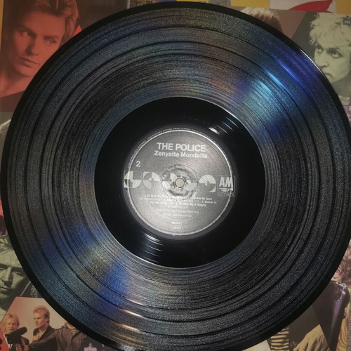 The Police Zenyatta Mondatta LP vinyl used 1980