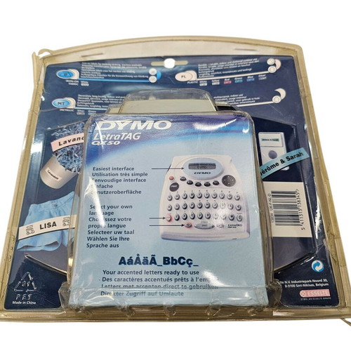 Portable label maker new with replacement tape