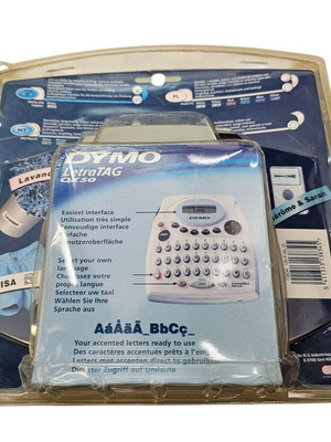 Portable label maker new with replacement tape
