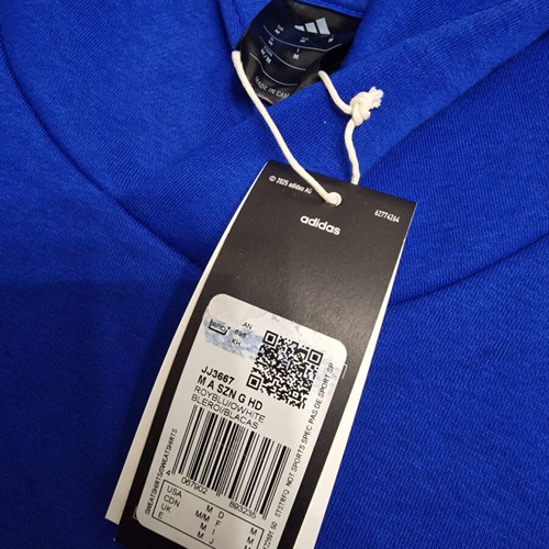 Adidas Royal Blue Tracksuit Set with Hoodie and Cargo Pants new
