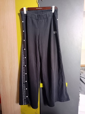 Γυναικείο παντελόνι Emporio Armani, μέγεθος M/L, μαύρο