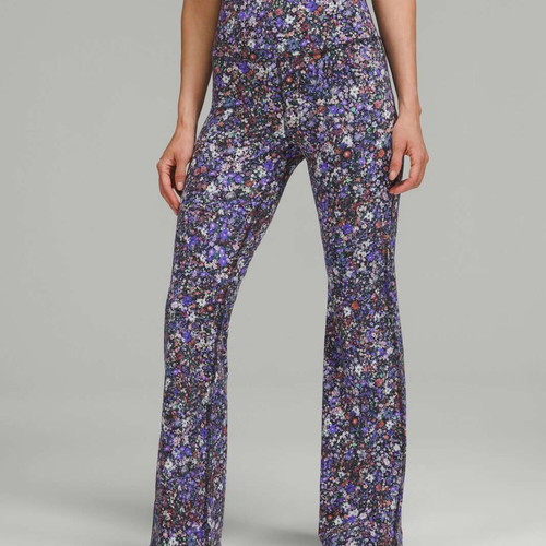 Lululemon yoga pants, super-high rise, multicolor