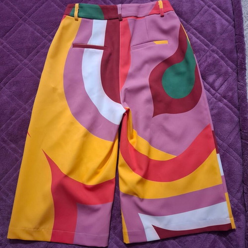 Zip Culottes new, colorful, size S