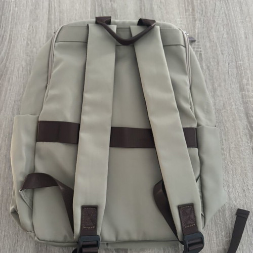 Unisex backpack like new, beige, 42x33x12 cm