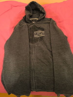 Billabong cardigan used, gray, size XL