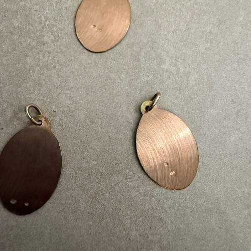 Gold jewelry used with 333 and 500 stamps, set of 4 pieces