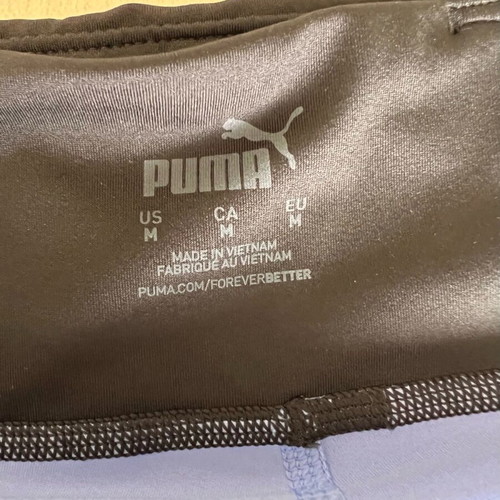 Puma two-tone leggings set with top medium like new