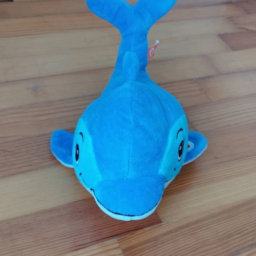 Plush dolphin teddy like new