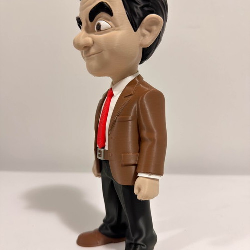 Mr Bean 3D Printed Figure, 20 cm, PLA plastic