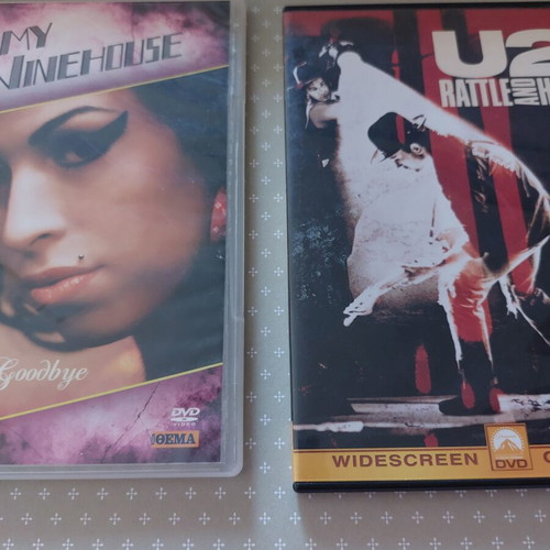 Music DVDs like new, pack of 2