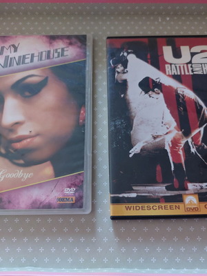 Music DVDs like new, pack of 2