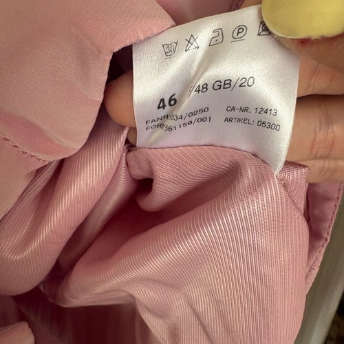 Basler jacket pink size 46 like new