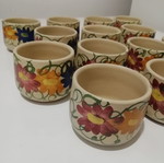 Ceramic bowls used from Marousi, pack of 14 pieces