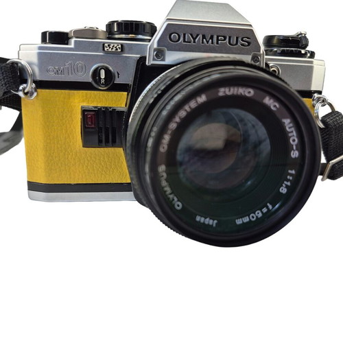 Olympus OM-10 SLR 35mm camera with Zuiko 50mm f/1.8 lens used