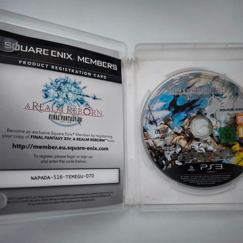 Final Fantasy XIV: A Realm Reborn PS3 game like new