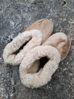 Children's homemade shoes no.30 new, sheepskin