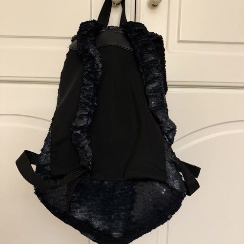 Zara backpack with matte sequins like new
