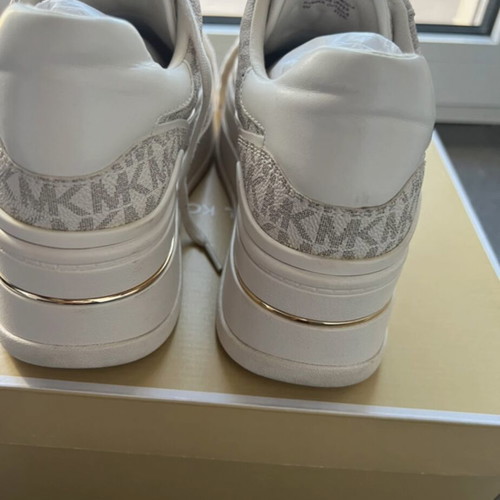 Michael Kors Hayes sneakers like new, size 36, beige, organic leather