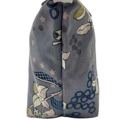 Longchamp Pliage shoulder bag floral pattern used
