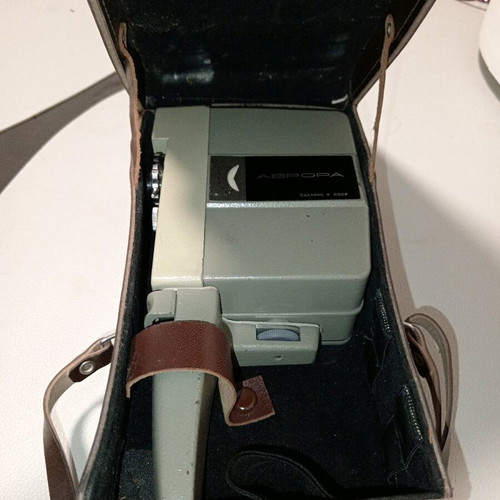 Avrora camera old with leather case used