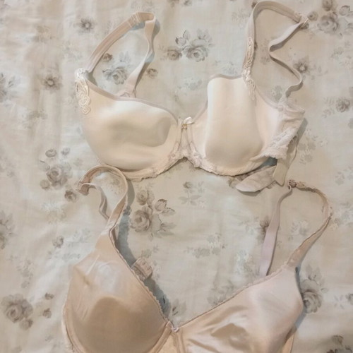 Marks & Spencer bras 70D beige and sugar used, set of two