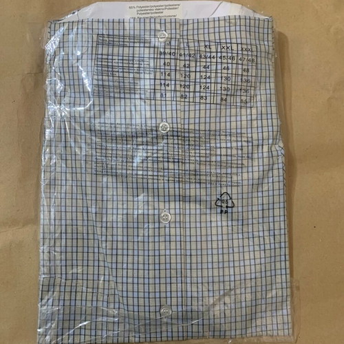 Men's short-sleeve shirt 3XL new multicolor n47-48