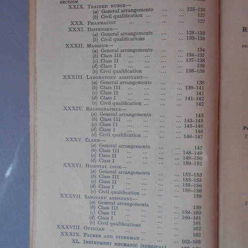 Old Book Standing Orders for Royal Army Medical Corps 1937 used